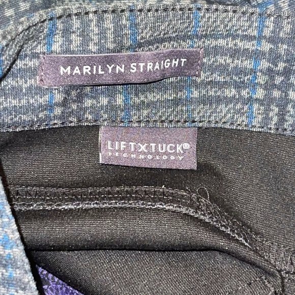 NYDJ Not Your Daughters Jeans Women Marilyn Straight Ponte Pant 8P Piedmont Gray - Picture 11 of 11